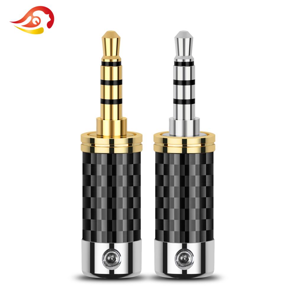 Audiophile Headphone Wired - QYFANG 3.5mm 4 polak zrównoważony Adapter