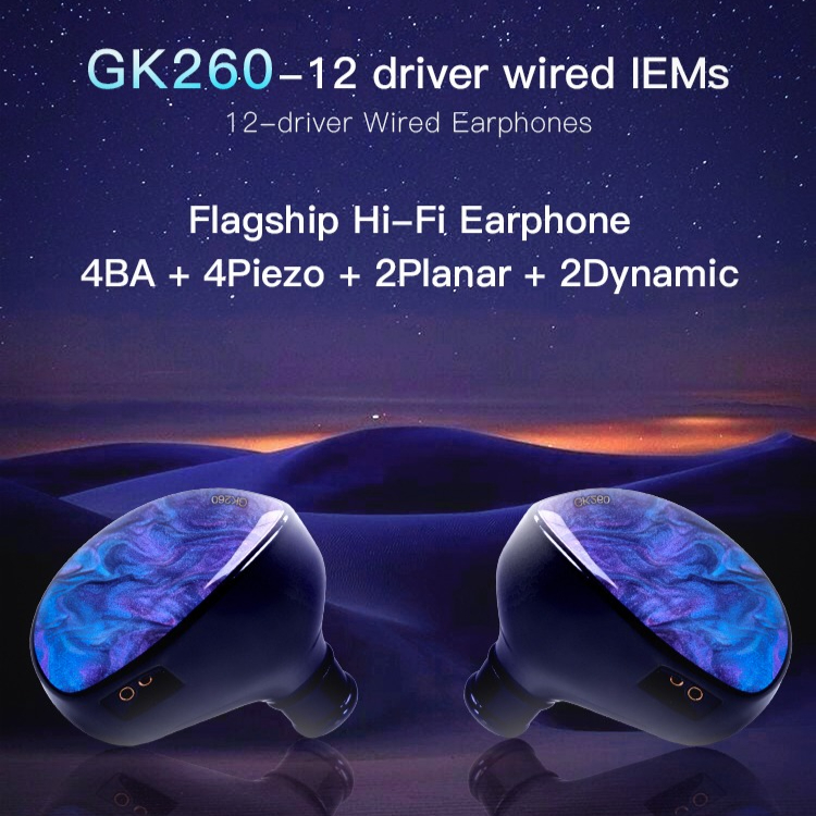 In Ear Monitor Iem - GEEKWOLD GEEK WOLD GK260 4 BA+4