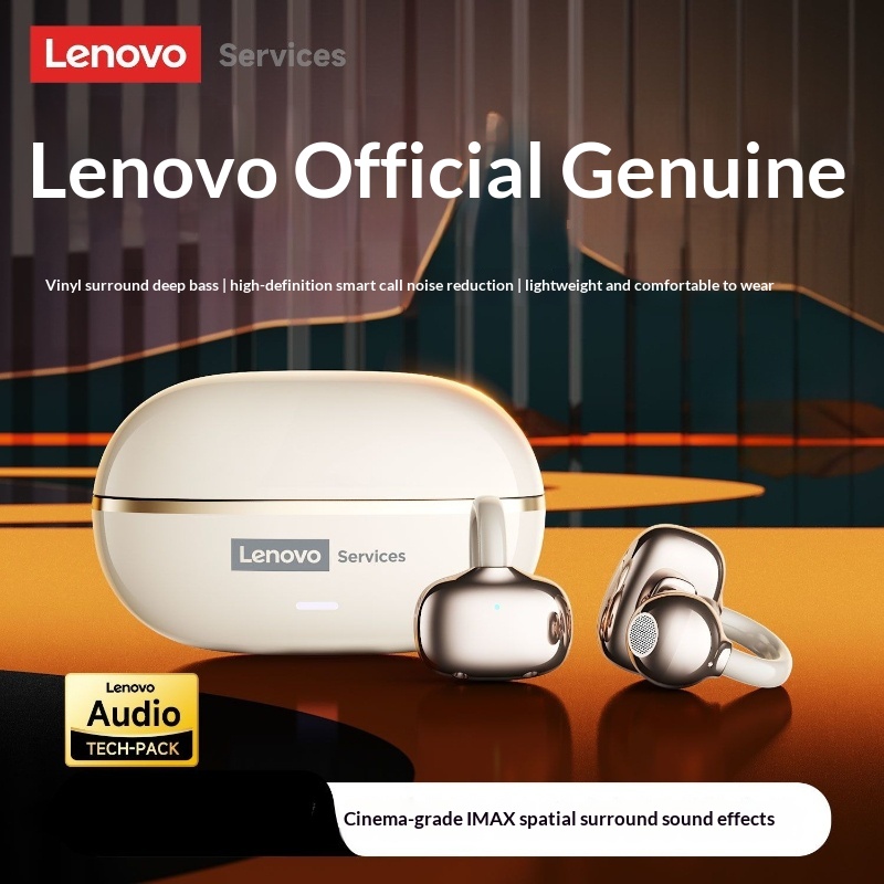 Earbuds Charging Case - Oryginalne słuchawki Lenovo RS102 z klipsem